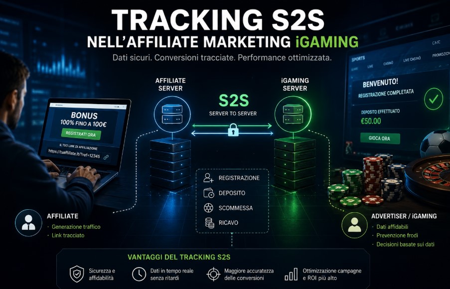 come funziona il tracking s2s nelle affiliazioni betting