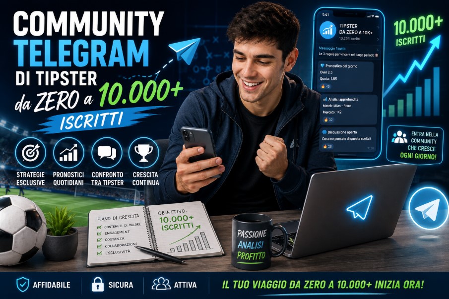 come creare un canale telegram dper un tipster