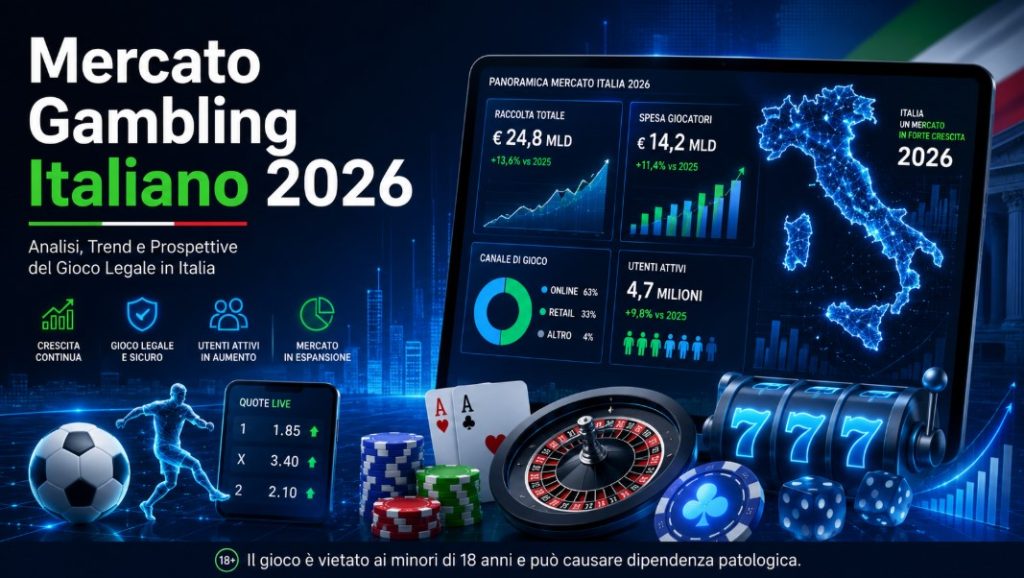 numeri mercato gambling 2026