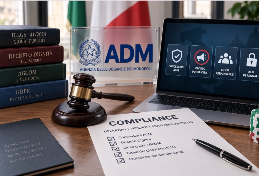 compliance gioco d'azzardo in italia 2026
